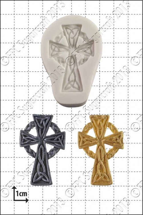 'Celtic cross' Silicone Mould